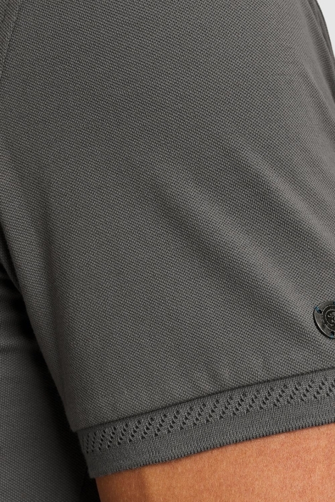 Cast Iron short sleeve polo essential fine p